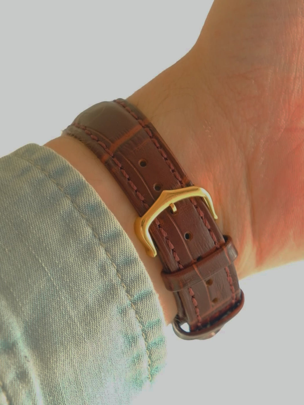 [RESERVED] Cartier Tank Vermeil ref. 590005